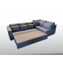 Sofá de Canto Sfc_mm 08 que Se Transforma em Sofá Cama de Casal Resistente e Confortável em Aquabloc - 2
