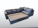 Ver imagem 2 de Sofá de Canto Sfc_mm 08 que Se Transforma em Sofá Cama de Casal Resistente e Confortável em Aquabloc