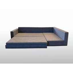 Sofá de Canto Sfc_mm 08 que Se Transforma em Sofá Cama de Casal Resistente e Confortável em Aquabloc - 4