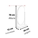 Ver imagem 2 de Espelheira Espelho Floripa com Prateleira Aço para Banheiro Decorativa Verde Pistache