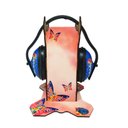 Ver imagem 2 de Suporte para Abafador de Ruidos Fofinho com Abafador Azul para Autistas Coleção Tea e Amor Supfem009