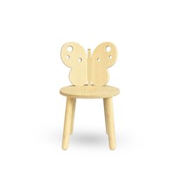 Mesa Infantil com Cadeira Borboleta em Madeira Pinus - 2