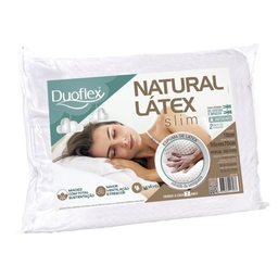 Travesseiro Duoflex Natural Látex Slim - 1