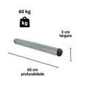 Ver imagem 2 de Kit 6 Suportes Tubo Redondo para Chumbar 60 Cm Branco - Nv456rdp