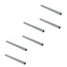 Kit 6 Suportes Tubo Redondo para Chumbar 60 Cm Branco - Nv456rdp - 1