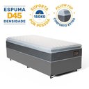 Ver imagem 2 de Cama Box + Colchão de Espuma D45 Pillow Top Fort Comfort Solteiro 88 cm