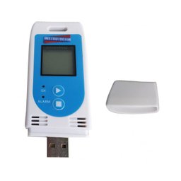 Datalogger Digital Medição Temperatura Umidade Faixa 0% a 100% U.R Alarme Usb Ht-900 Portátil Com Ce - 2