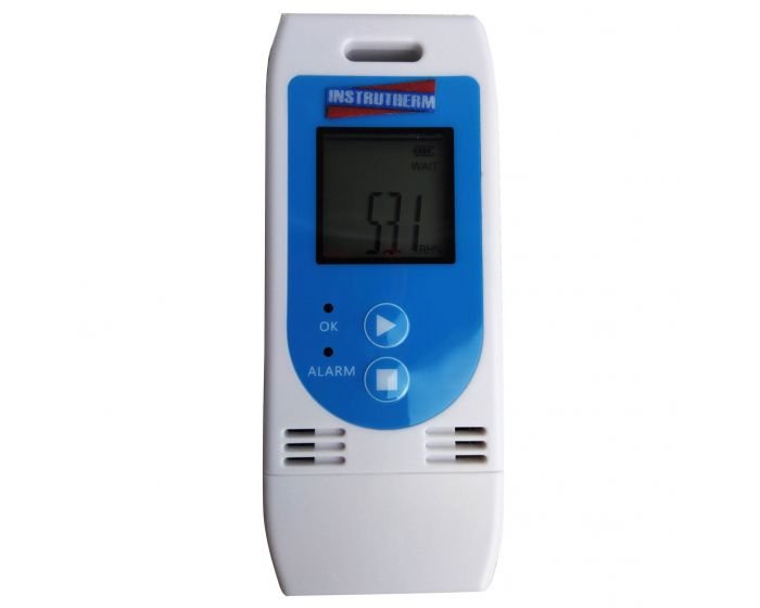 Datalogger Digital Medição Temperatura Umidade Faixa 0% a 100% U.R Alarme Usb Ht-900 Portátil Com Ce - 1