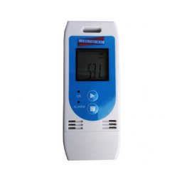 Datalogger Digital Medição Temperatura Umidade Faixa 0% a 100% U.R Alarme Usb Ht-900 Portátil Com Ce - 1