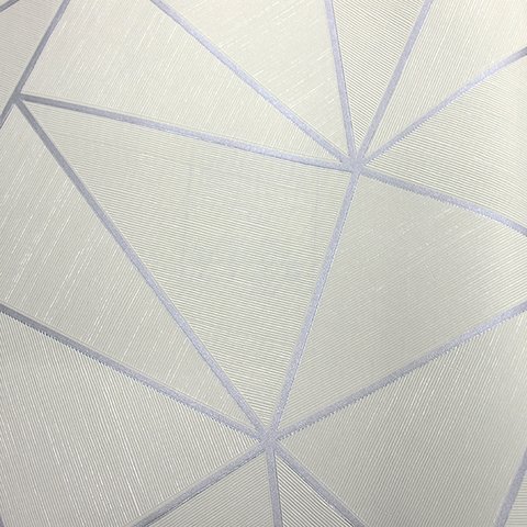 PAPEL DE PAREDE VINILICO CINZA GEOMÉTRIC RL COM 10m²