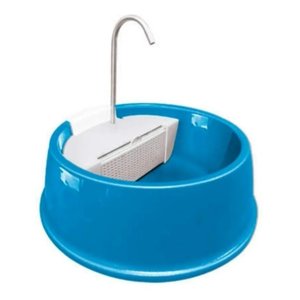 Fonte Bebedouro Gatos Cães Automático Joy Furacão Pet Bivolt - AZUL