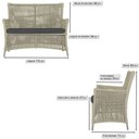 Ver imagem 6 de 2 Sofás Área Externa Igapó Alumínio Fendi Corda Náutica E11 Rami