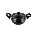 Ver imagem 2 de Panela Bojuda Alumínio Craqueada Alça Baquelite Preta N06