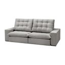 Ver imagem 1 de Sofá Sydney Bipartido 2,00:veludo Cinza