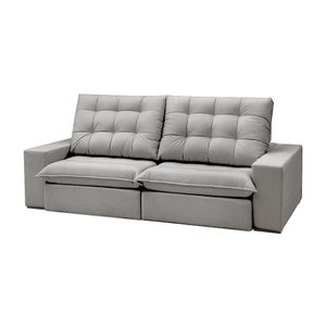 Sofá Sydney Bipartido 2,00:veludo Cinza