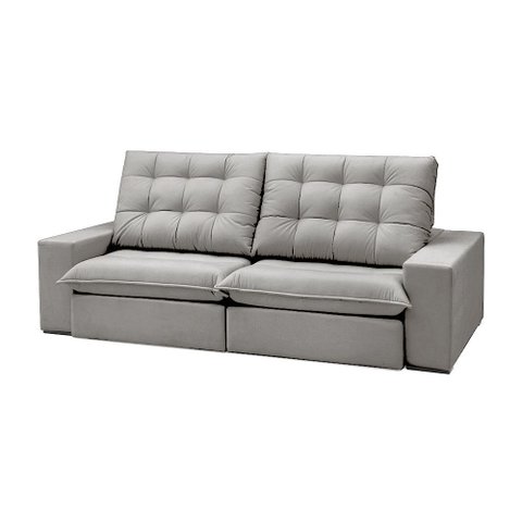 Sofá Sydney Bipartido 2,00:veludo Cinza