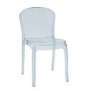 Ver imagem 2 de Cadeira Plastica Monobloco Anna Transparente