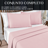 Cobreleito King Size 100% Algodão Lisboa 03 Pçs Super Elegante Charm:rosa - 6