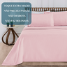 Cobreleito King Size 100% Algodão Lisboa 03 Pçs Super Elegante Charm:rosa - 5