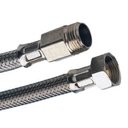 Ver imagem 5 de Kit 5 Engates Mangueira Flexível Trançado Aço Inox 60 Cm