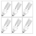 Ver imagem 1 de Kit 6 Lâmpadas Compacta 40w 220v 6.400k Espiral E27 Luz Br
