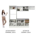 Ver imagem 6 de Cozinha Completa 250004 Com Armário E Balcão Branco/Rustic