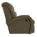 Ver imagem 3 de Poltrona do Papai Reclinável Napoli Manual Gatilho Veludo Capuccino Fh1