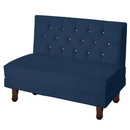 Canto Italy Confortável para Apartamento Cozinha e Restaurantes Suede Azul Marinho - 5