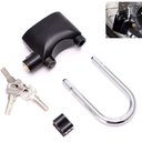 Ver imagem 5 de Cadeado com Alarme Sirene Grande Trava Anti Furto Segurança 110db Som Alto