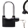 Cadeado com Alarme Sirene Grande Trava Anti Furto Segurança 110db Som Alto - 2
