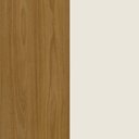 Ver imagem 5 de Estante Livreiro Industrial 93cm com 3 Prateleiras 100% MDF Dalla Costa Cor:Freijó com Off White