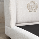 Ver imagem 2 de Conjunto Queen Cama Japonesa Cabeceira Milano Moderna Luxo Premiun Elegante Divani com Cabeceira Cur