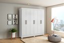 Ver imagem 5 de Guarda Roupa Casal Ferrara Branco