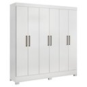 Ver imagem 4 de Guarda Roupa Casal Ferrara Branco
