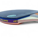 Ver imagem 4 de Raquete Ping Pong 5 Estrelas Tenis de Mesa Profissional Equilibrada Confortavel Versatil Esporte Rec