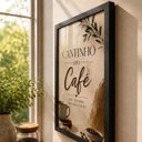 Ver mais imagens de Quadro Decorativo Cantinho do Café Cozinha Área Gourmet