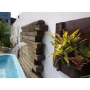 Ver imagem 5 de Cascata para Piscina de Embutir na Parede com Acabamento em Aço Inox 160cm