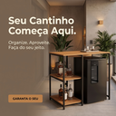 Ver imagem 2 de Aparador Cervejeira Adega Kappesberg Freijó Preto