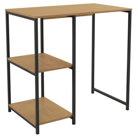 Adega para Bebidas e Mini Freezer em Metal/mdp Kappesberg Freijo/preto Fosco