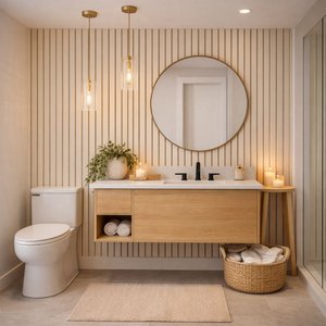 Painel Ripado Placa de Revenstimento Parede 1m² Mdf