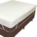 Ver imagem 7 de Pillow Top Solteiro King 200 Fios Premium 10cm 1200g-m² 100x200cm Branco