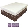 Pillow Top Solteiro King 200 Fios Premium 10cm 1200g-m² 100x200cm Branco - 9