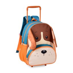 Kit Escolar Clio Pets Cachorrinhos com Mochila de Carrinho e Lancheira Térmica - 2