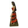 Escultura Pomba Gira Dona Sete com Incensário 24 Cm Resina - 5