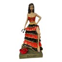 Ver imagem 2 de Escultura Pomba Gira Dona Sete com Incensário 24 Cm Resina