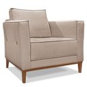 Ver imagem 7 de Kit 2 Poltronas e Sofá Living 2 Lugares 1,90m Vega Linho Are