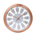 Ver imagem 1 de Relógio Parede Rosê 33x33cm