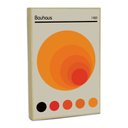 Ver imagem 1 de Quadro Decorativo Bauhaus Orange com Moldura Filete