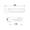 Ver imagem 2 de Saboneteira Lorenzetti de Parede Lorenlike Cromado 2008 C78