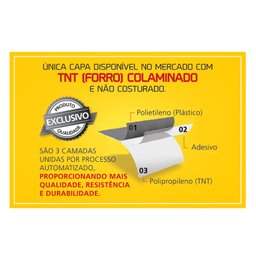 Capa Automotiva Cobrir Carro Protetora Forrada Central Tamanho P M G Carrhel - 2